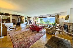 Lugano-Breganzona: prestigious Mediterranean-style villa with pool & view of Lake Lugano 