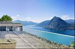 6.5-room apartment for sale with great Lake Lugano view