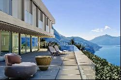 6.5-room apartment for sale with great Lake Lugano view