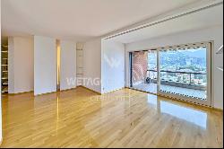 Lugano: elegant apartment for sale in central area with lake view