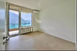 Lugano-Ruvigliana: stunning duplex penthouse with rooftop & breathtaking views of Lake Lu