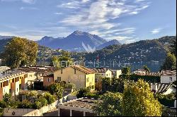 Lugano-Magliaso: Modern penthouse apartment for sale with lake view, available as a secon