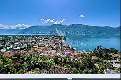 Exclusive designer penthouse apartment with lake view in Ascona for sale