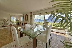 Lugano-Castagnola: elegant apartment with enchanting lake views, private garden & seconda