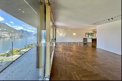 Modern, newly built apartment with terrace & breathtaking lake views in Lugano-Paradiso f