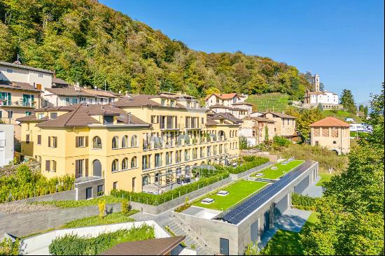 Palazzo Poncini: new duplex penthouse for sale in Lugano-Agra, also available as a second