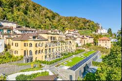 Palazzo Poncini: new duplex penthouse for sale in Lugano-Agra, also available as a second