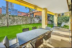 In the heart of Ascona, a modern apartment with a private garden & separate atelier for s