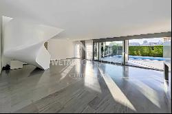 Ascona: in the vicinity of the Golf Club, modern & spacious villa with outdoor pool for s