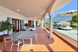 Elegant Mediterranean villa with guest house & magnificent lake view for sale in Lugano