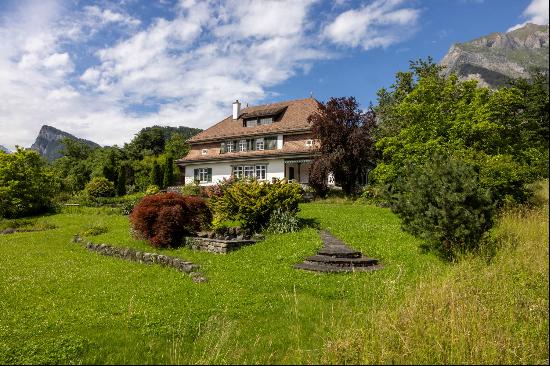 Mansion with its own vineyard.