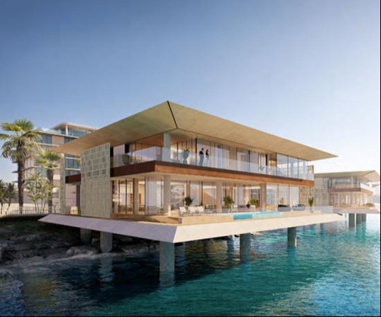 The Bulgari Ocean Mansion on Jumeirah Bay Island