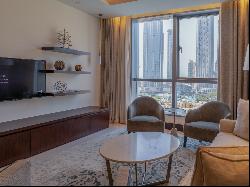 Elegant Branded Apartment in Downtown Dubai