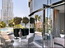 Elegant Branded Apartment in Downtown Dubai