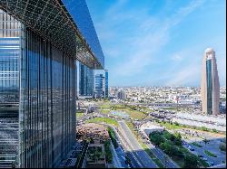 Elegant One Za'abeel Apartment with Skyline Views