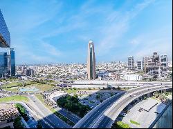 Elegant One Za'abeel Apartment with Skyline Views