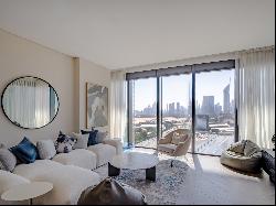 Elegant One Za'abeel Apartment with Skyline Views