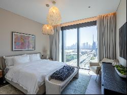 Elegant One Za'abeel Apartment with Skyline Views