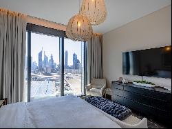 Elegant One Za'abeel Apartment with Skyline Views