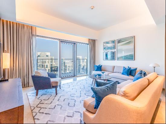 Elegant Three-Bed Dubai Creek Harbour Apartment