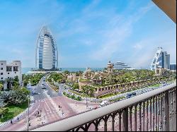 Luxurious Apartment with Iconic Burj Al Arab View