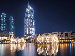 Luxury Downtown Apartment with Burj Khalifa and Fountain Views