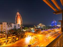 Luxurious Apartment with Iconic Burj Al Arab View