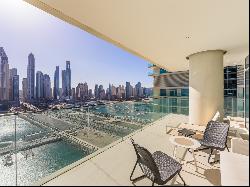 Exclusive 3-Bedroom Apartment with Marina Views