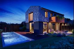 Modern villa with pool and garden - Istria