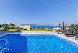 House with pool and panoramic sea view - Kvarner