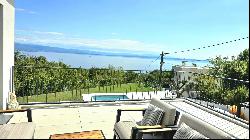 Villa with a pool, sauna, and sea view - Opatija Riviera