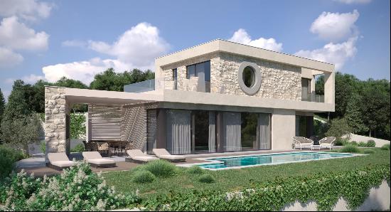 Modern Villa with Sea View - Labin