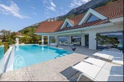 Veyrier du lac, property with panoramic view of the lake