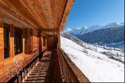 Le Grand Bornand, stunning chalet with panoramic view