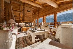 Le Grand Bornand, stunning chalet with panoramic view