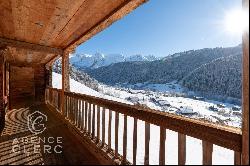 Le Grand Bornand, stunning chalet with panoramic view