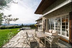 Annecy le Vieux , character property with clear lake view