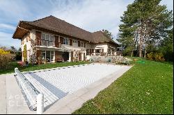 Annecy le Vieux , character property with clear lake view