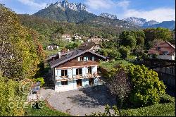 Menthon St Bernard, traditional house in the heart of the village