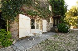 A 14TH CENTURY CHATEAU WITH A SWIMMING POOL AND AN ANNEX