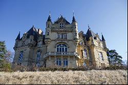 An exceptional listed Neo-Renaissance style chateau set in 70 hectares. 45 minutes from P