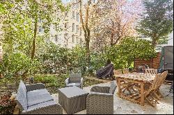 Paris 16th District - A 3/4 bed family apartment with a garden