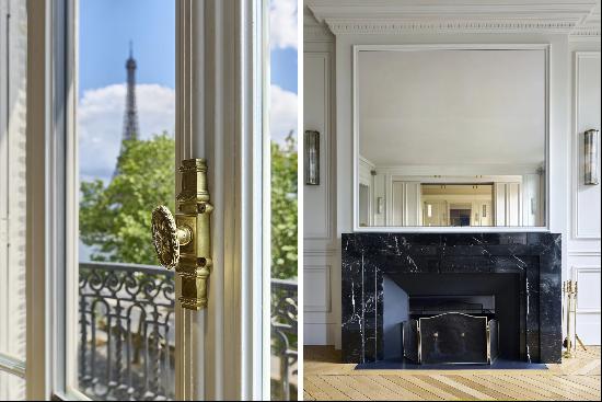 Paris 16th District - A superb 3-bed apartment with a view on Eiffel Tower