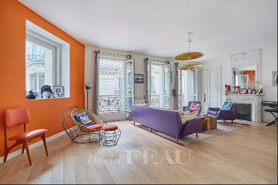 Paris 17th District - A 4/5 bed family apartment