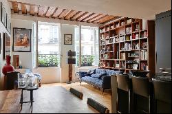 Paris 3rd District – A renovated three-bed apartment