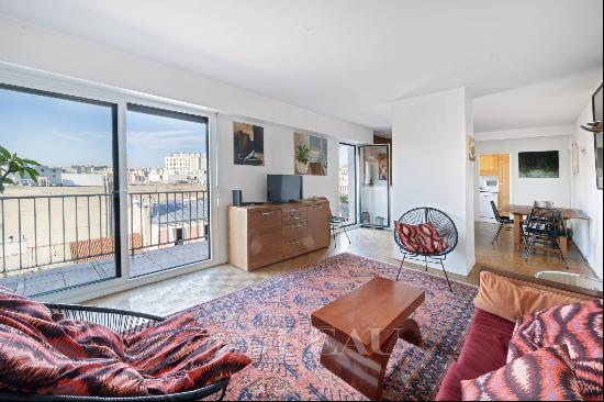 Paris 11th District -  A 2-bed apartment with a superb terrace