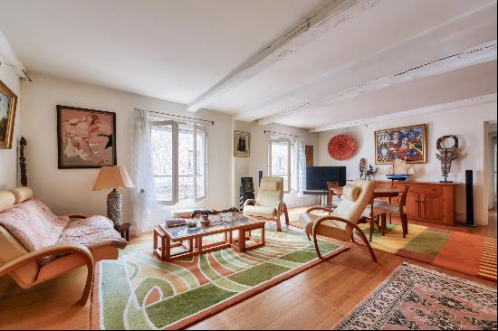 Paris 4th District - An ideal pied a terre