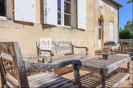 Superb village maison de maitre for sale with plunge pool close to Marmande