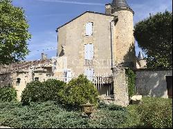 Beautiful historical Bordeaux vineyard estate of approx. 35 ha