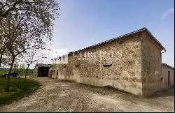 For sale in Nerac (Lot et Garonne) impressive turn-key vineyard estate